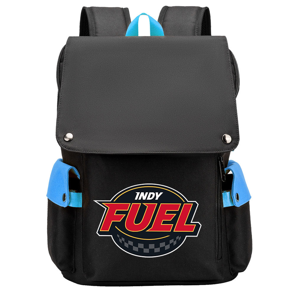 Indy Fuel Hockey Team School Backpack Oxford Laptop Bag