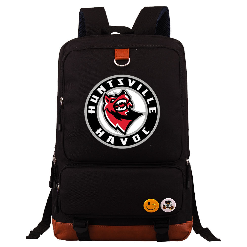 Huntsville Havoc Hockey Team Proof Backpack NoteBook Laptop School Bag