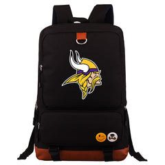 Minnesota Vikings Football Team Rugby Proof Backpack NoteBook Laptop School Bag