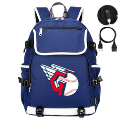 Cleveland Guardians Backpack School Notebook Travel Bags