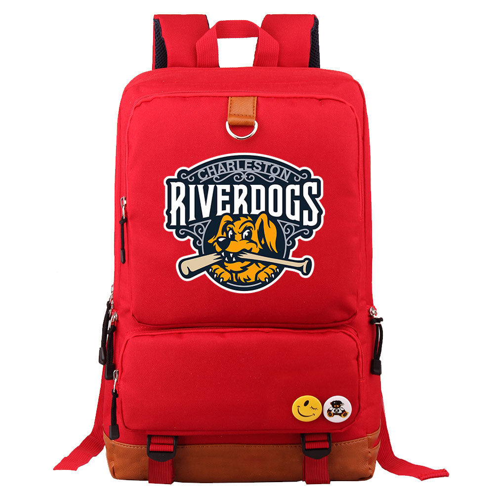 Charleston RiverDogs Water Proof Backpack NoteBook Laptop School Bag