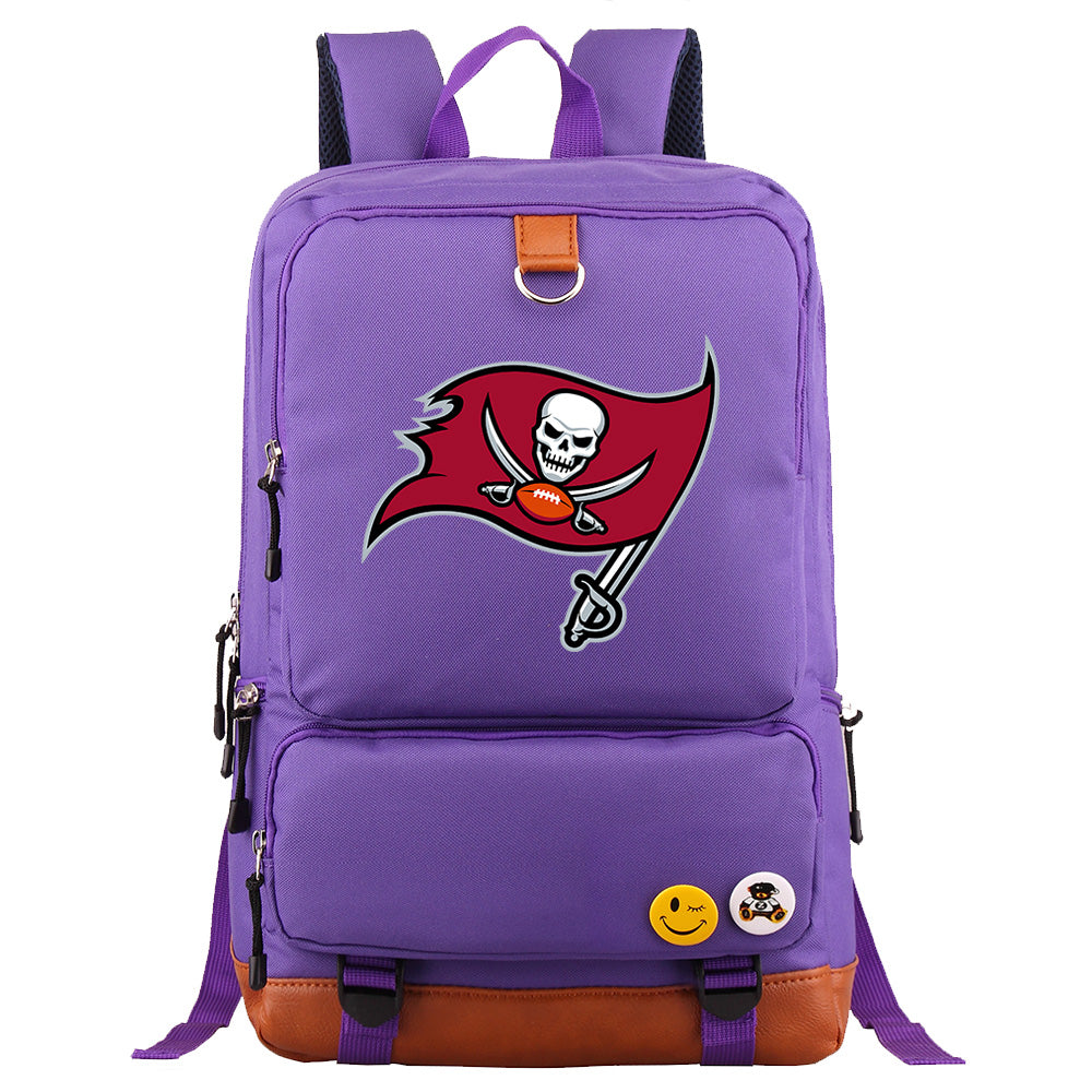 Tampa Bay Buccaneers Football Team Rugby Proof Backpack NoteBook Laptop School Bag
