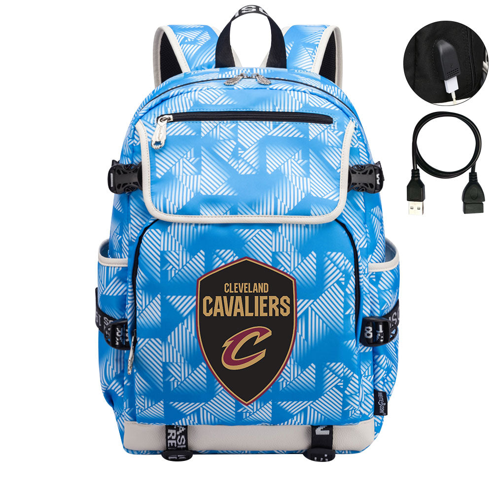 Cleveland Cavaliers Backpack School Notebook Travel Bags