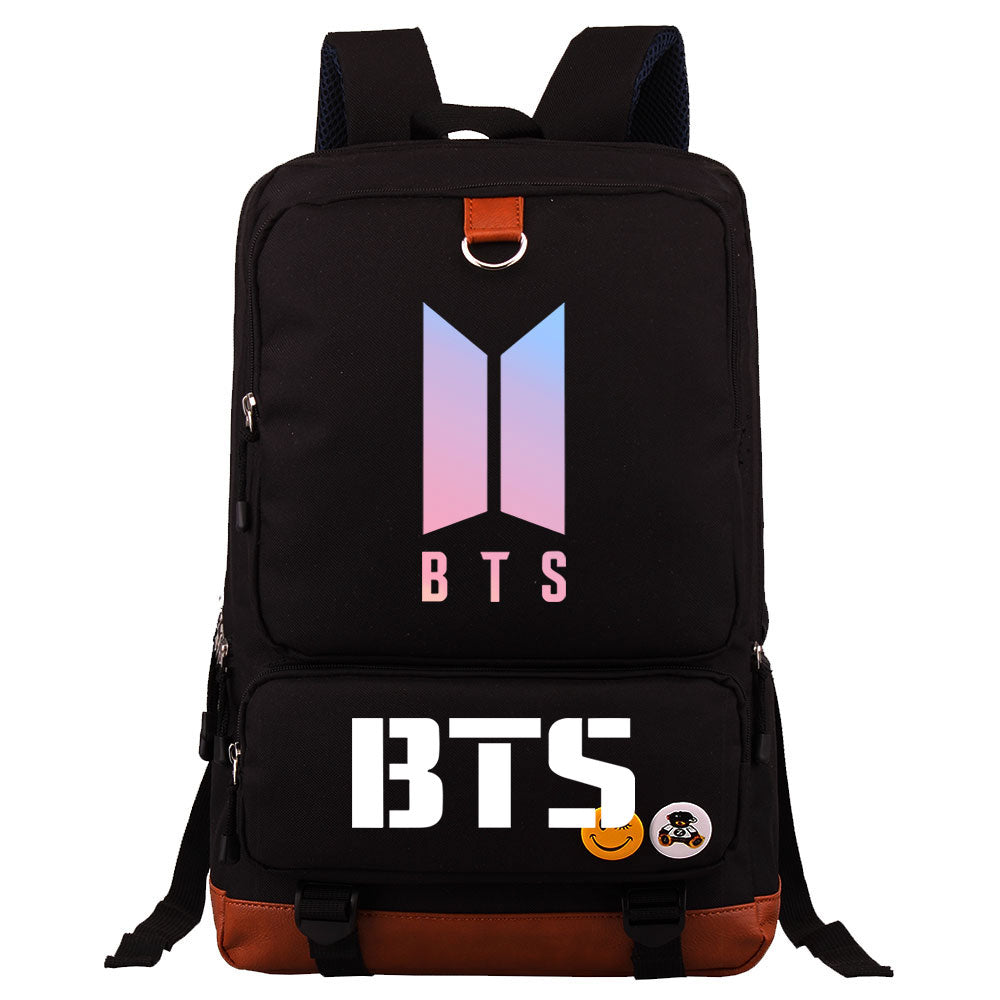 BTS Proof Backpack NoteBook Laptop School Bag