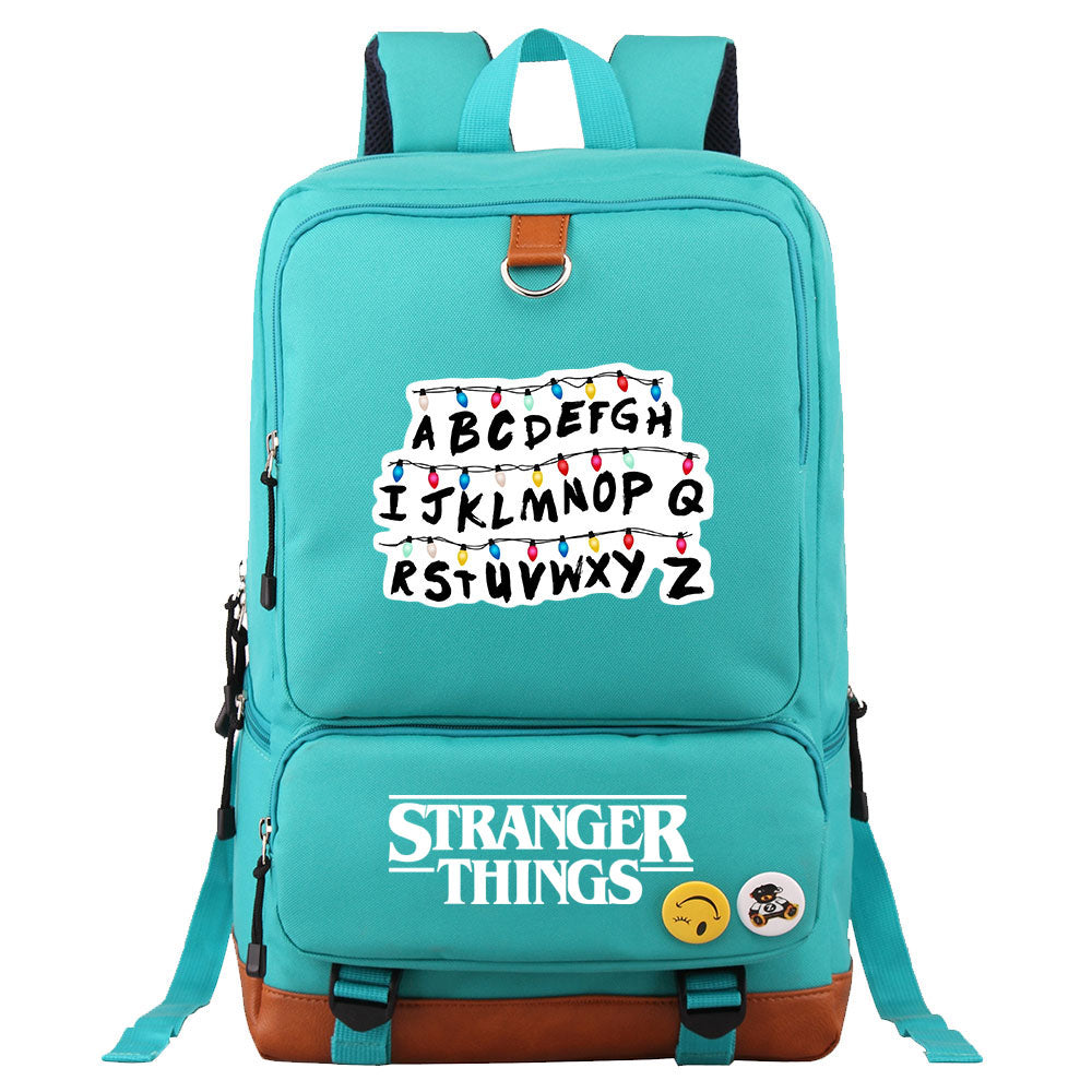 Strangers Things Proof Backpack NoteBook Laptop School Bag