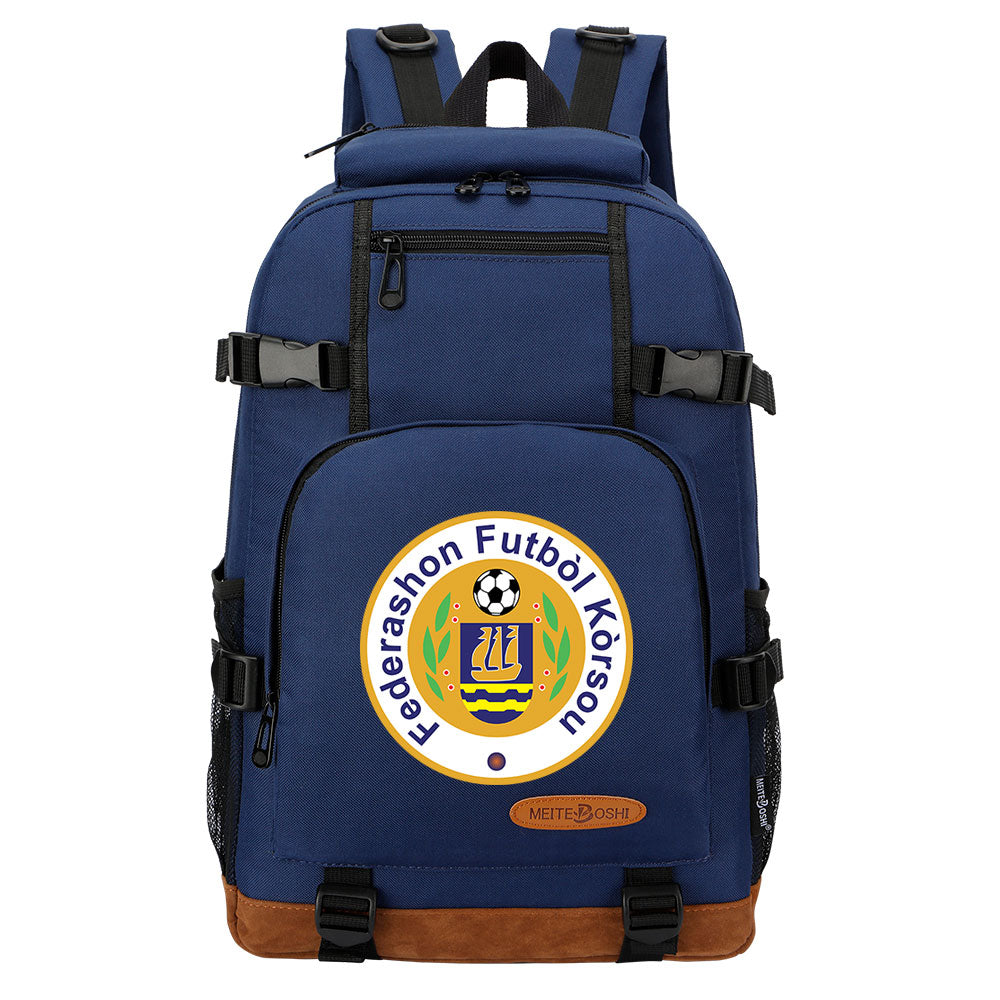 Federashon National Football Team Waterproof Backpack School Notebook Travel Bag