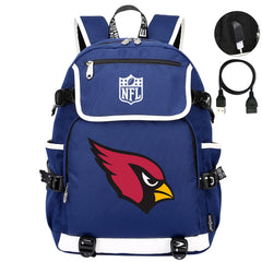 Arizona Cardinals Football Team Rugby Backpack School Notebook Travel Bag