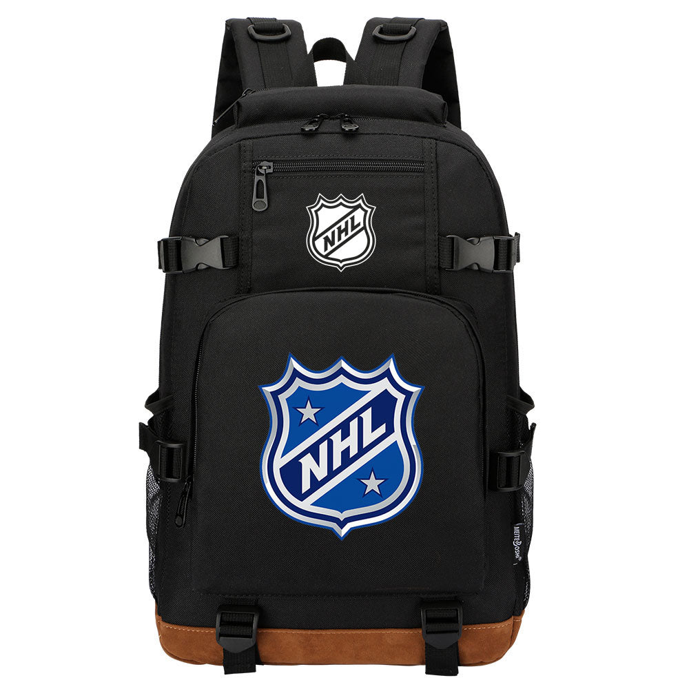 Hockey Team Waterproof Backpack School Notebook Travel Bag