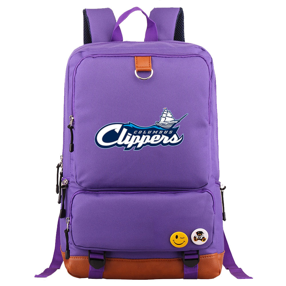 Columbus Clippers Water Proof Backpack NoteBook Laptop School Bag