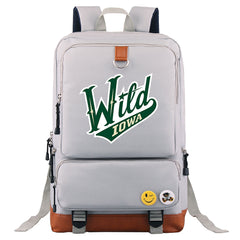Iowa Wild Hockey Team Proof Backpack NoteBook Laptop School Bag