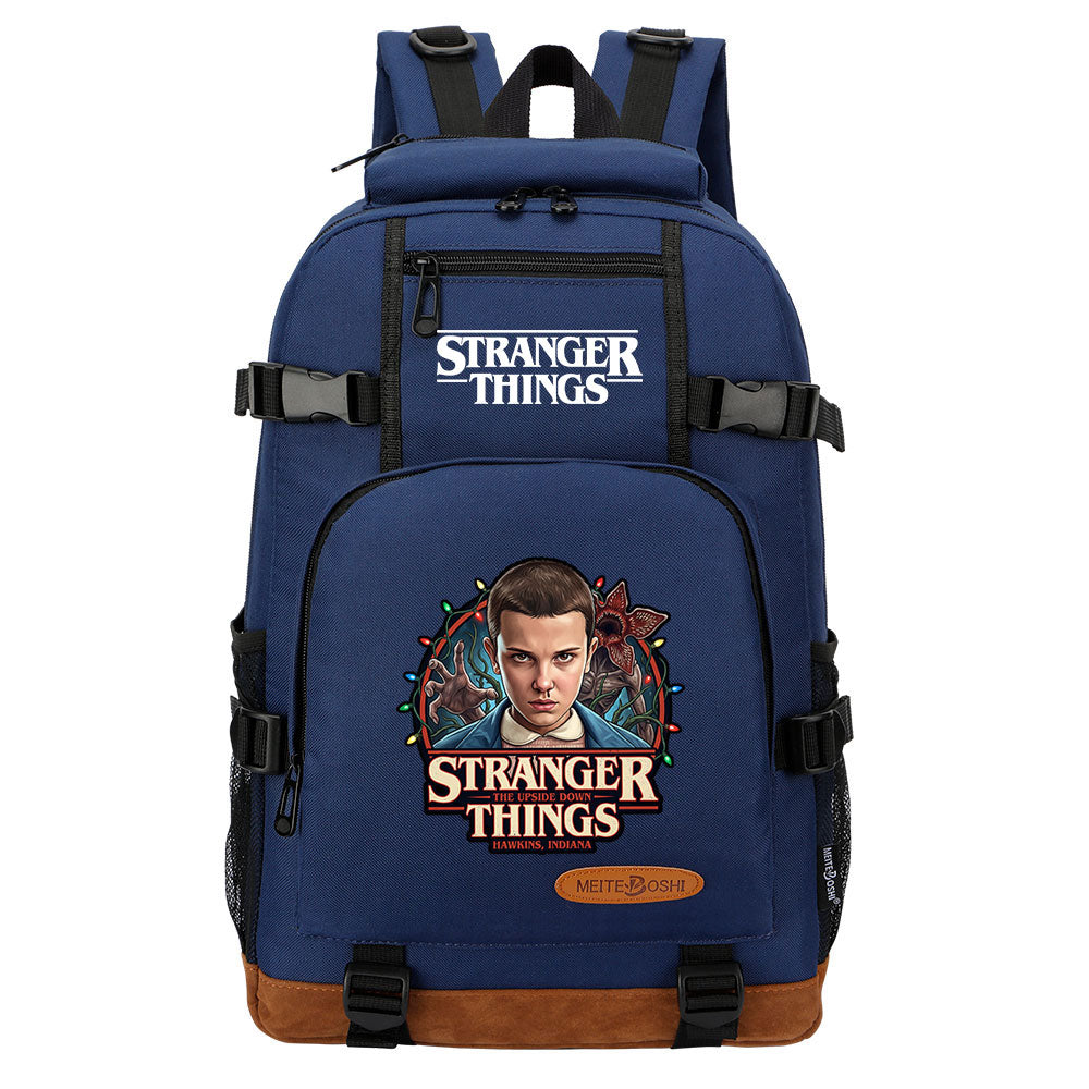Strangers Things El Waterproof Backpack School Notebook Travel Bag