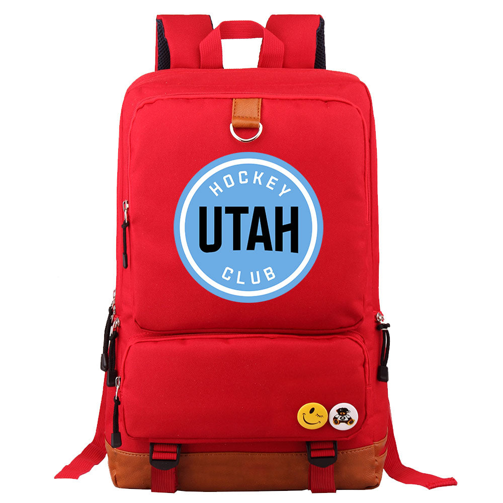 Utah Hockey Club Hockey Team Proof Backpack NoteBook Laptop School Bag