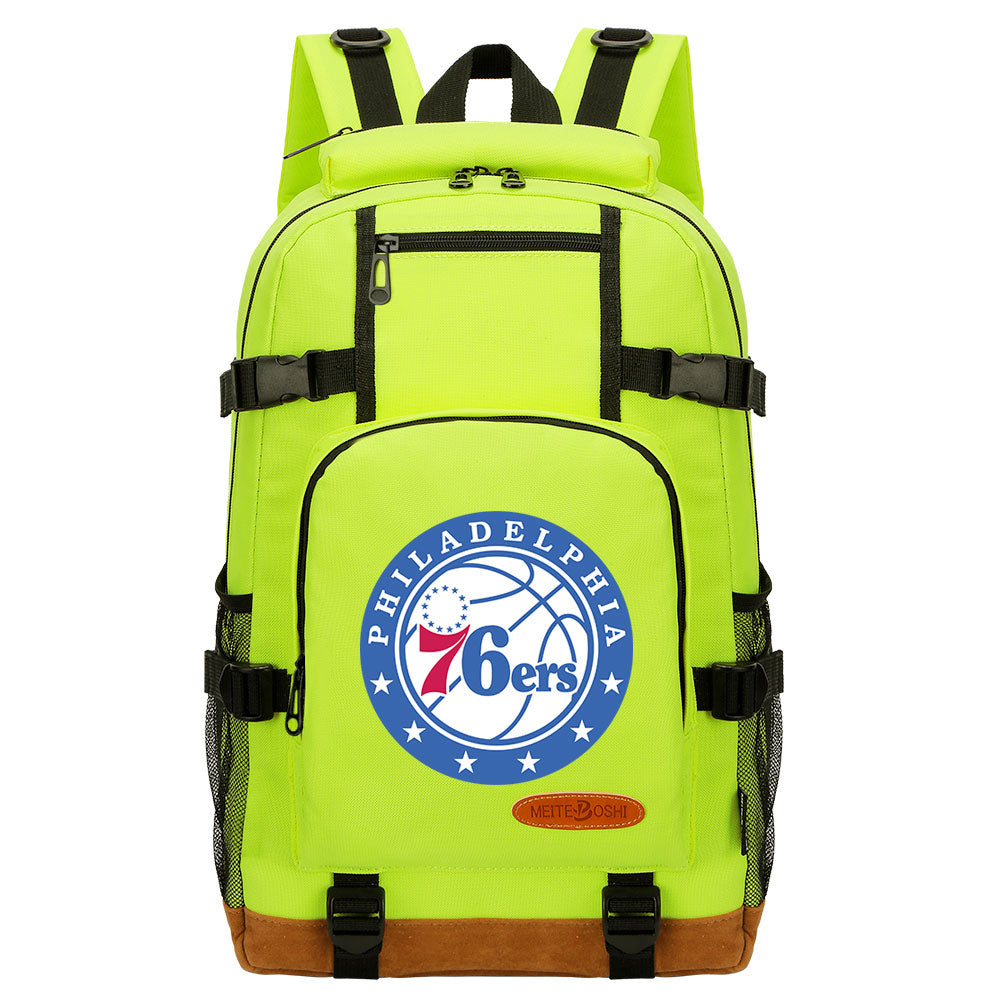 Philadelphia 76ers Waterproof Backpack School Notebook Travel Bag