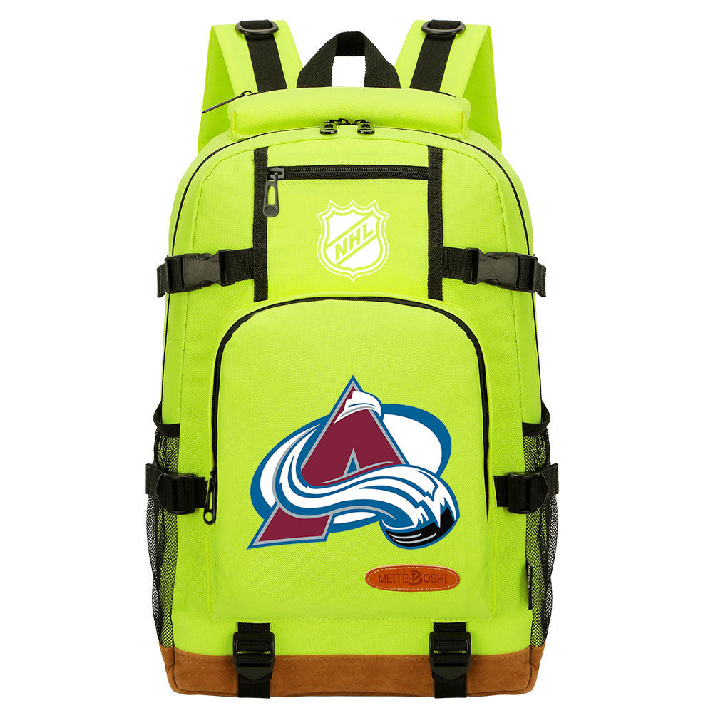 Colorado Avalanche Hockey League  Waterproof Backpack School Notebook Travel Bag