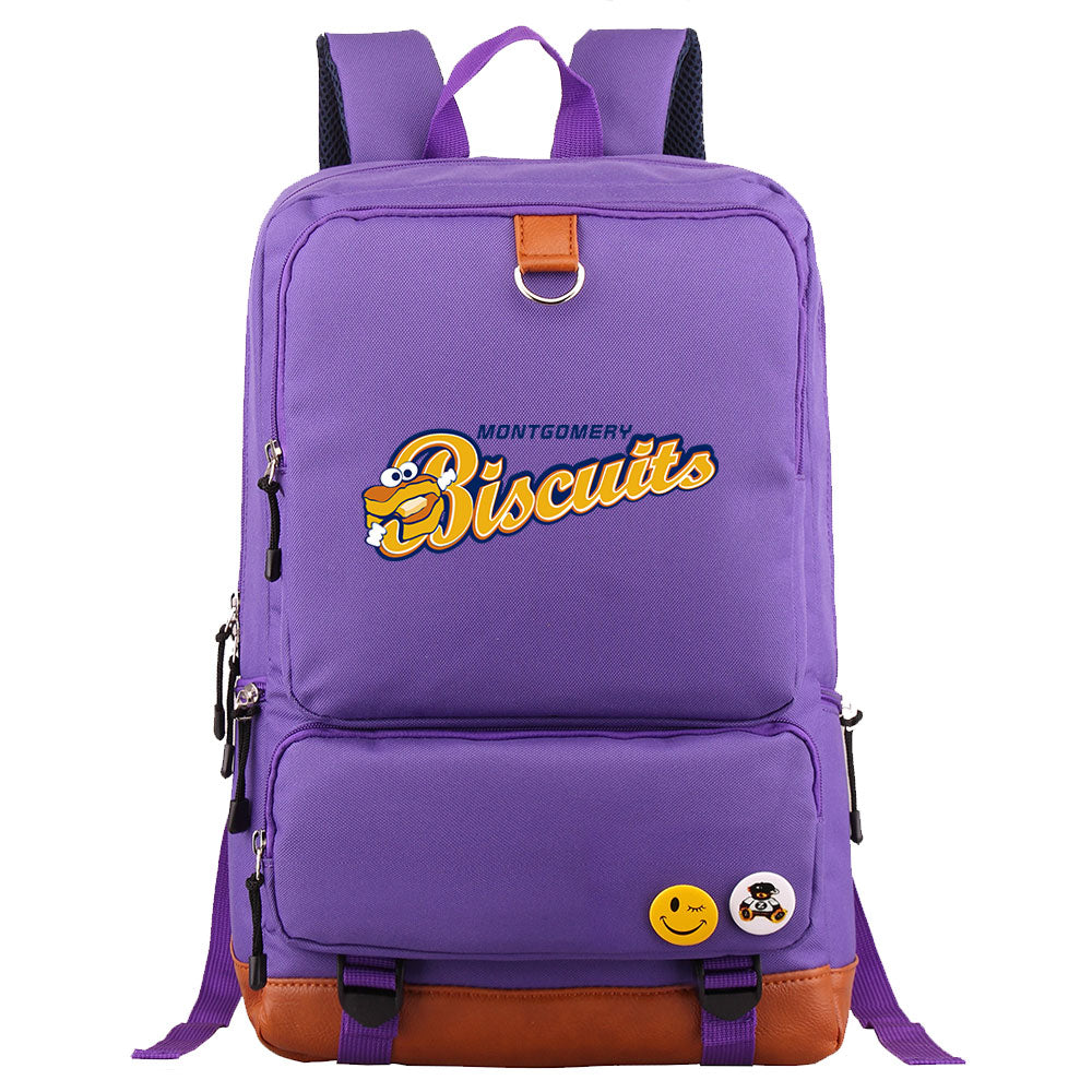 Montgomery Biscuits Proof Backpack NoteBook Laptop School Bag
