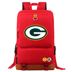 Green Bay Packers Football Team Rugby Proof Backpack NoteBook Laptop School Bag