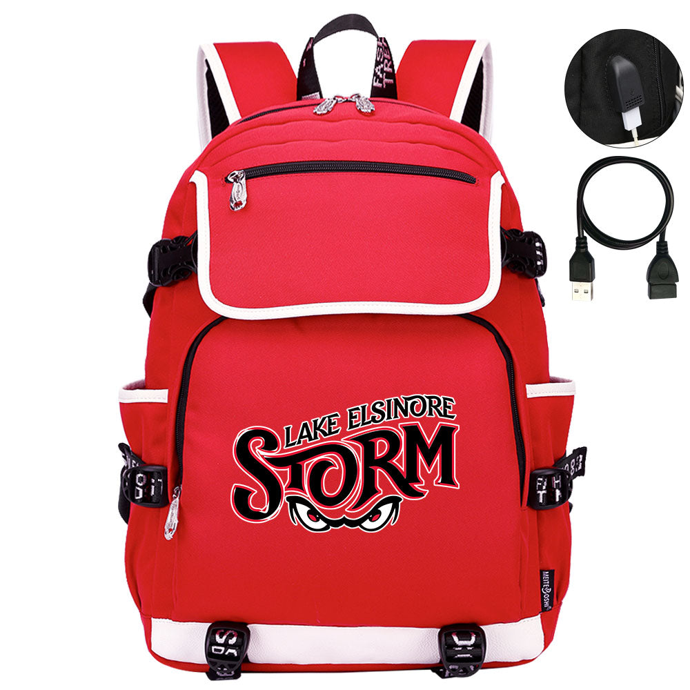 Lake Elsinore Storm Backpack School Notebook Travel Bags