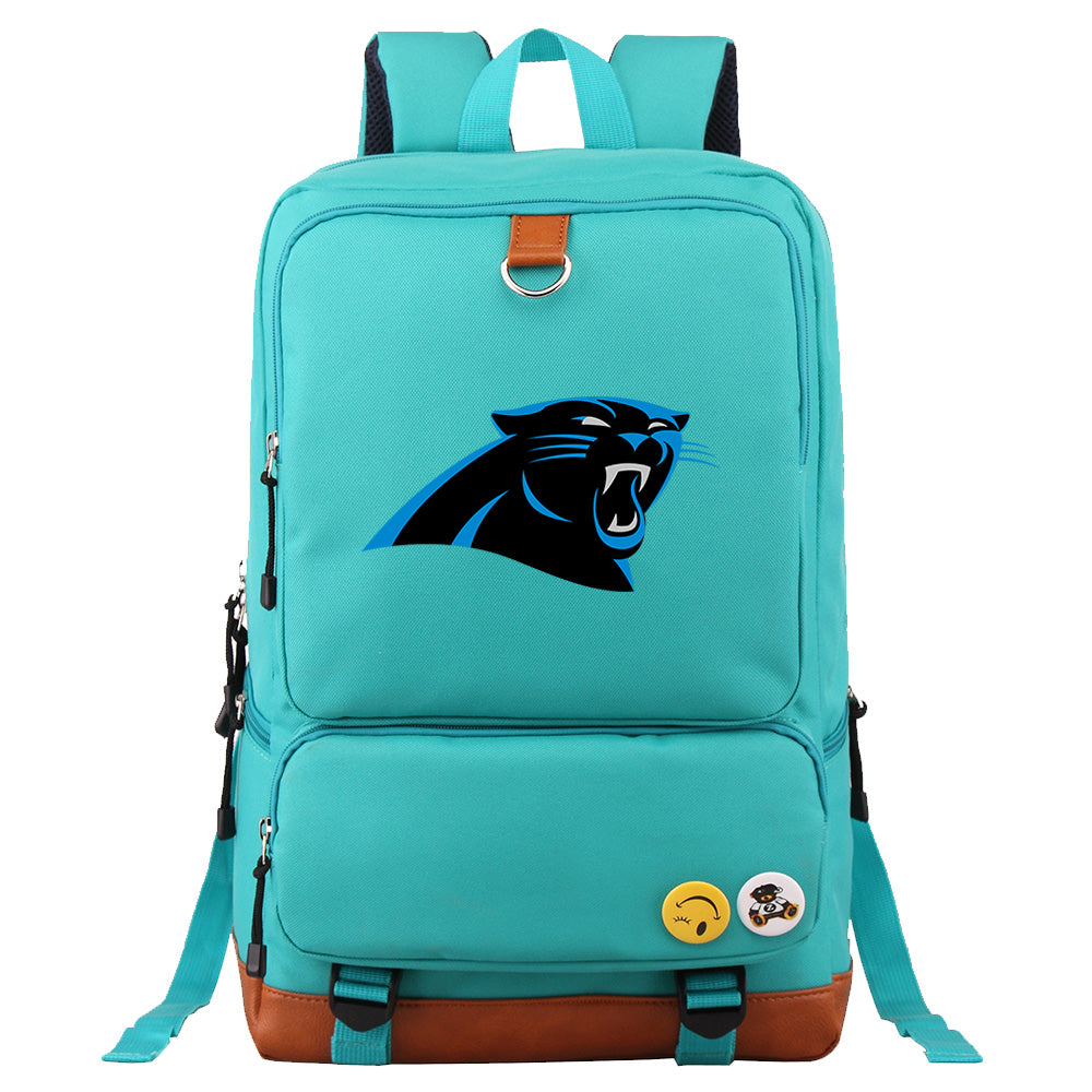 Carolina Panthers Football Team Rugby Proof Backpack NoteBook Laptop School Bag