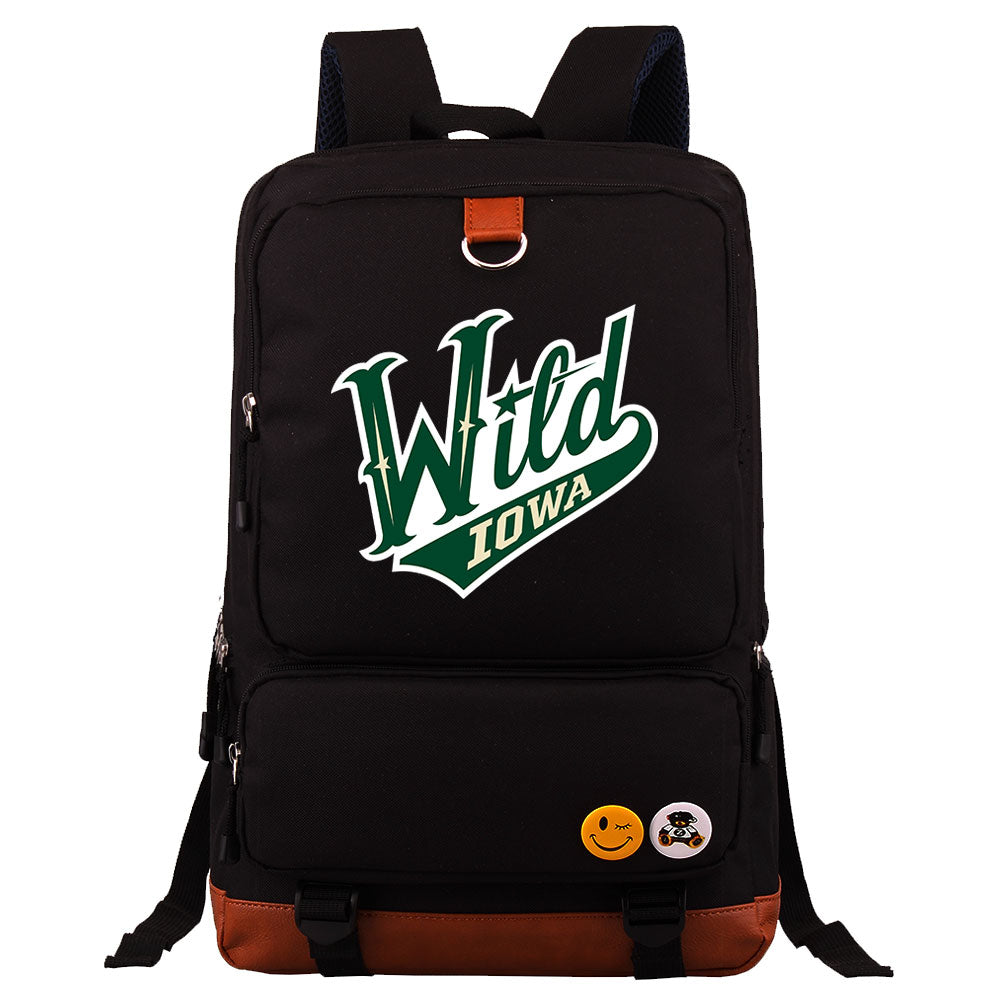 Iowa Wild Hockey Team Proof Backpack NoteBook Laptop School Bag