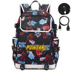 West Virginia Power Backpack School Notebook Travel Bags