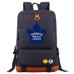 Toronto Maple Leafs Hockey Team Proof Backpack NoteBook Laptop School Bag