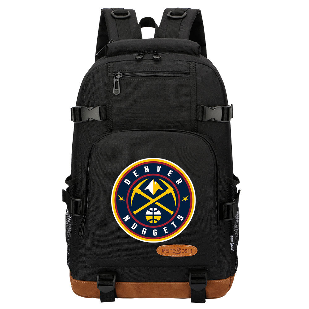 Denver Nuggets Waterproof Backpack School Notebook Travel Bag