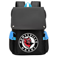 Huntsville Havoc Hockey Team School Backpack Oxford Laptop Bag
