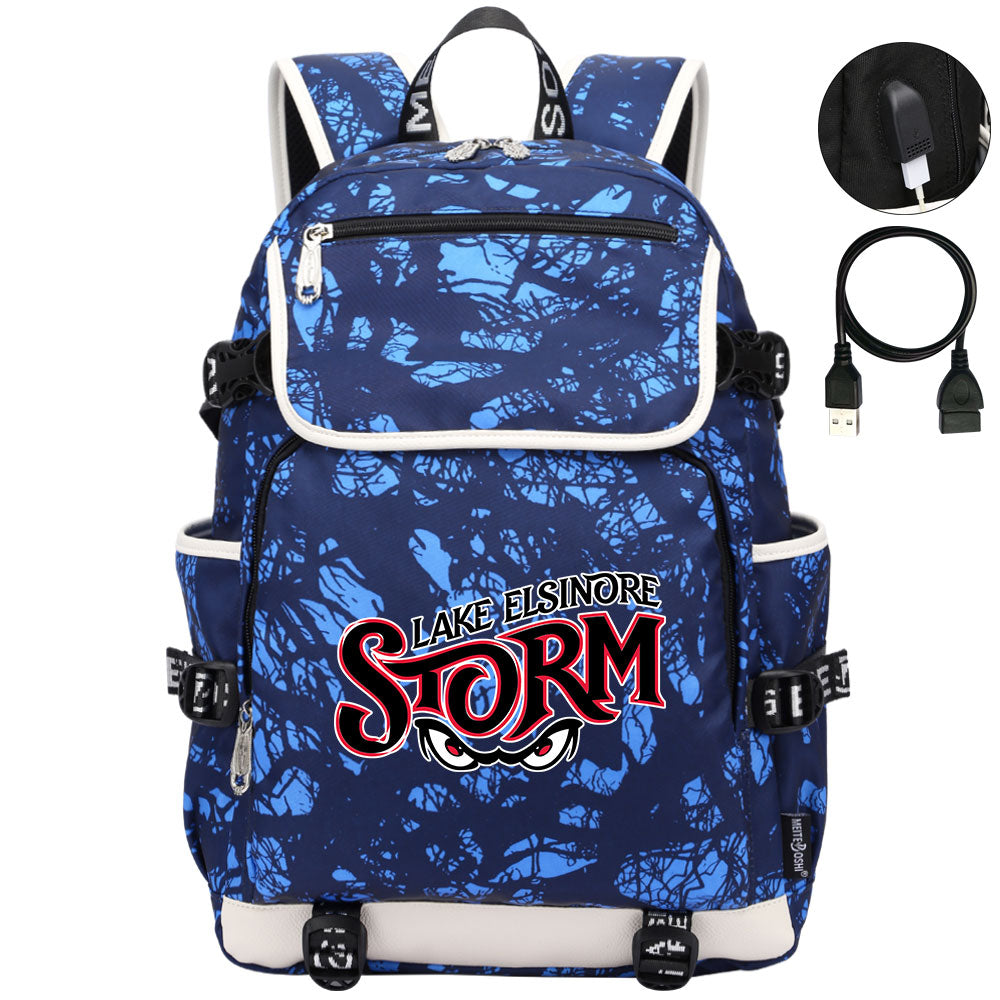 Lake Elsinore Storm Backpack School Notebook Travel Bags