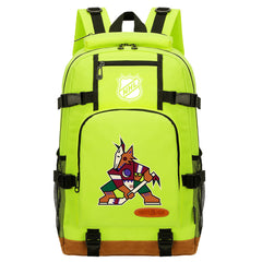 Arizona Coyotes Hockey League Waterproof Backpack School Notebook Travel Bag