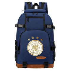 German National Football Team Waterproof Backpack School Notebook Travel Bag