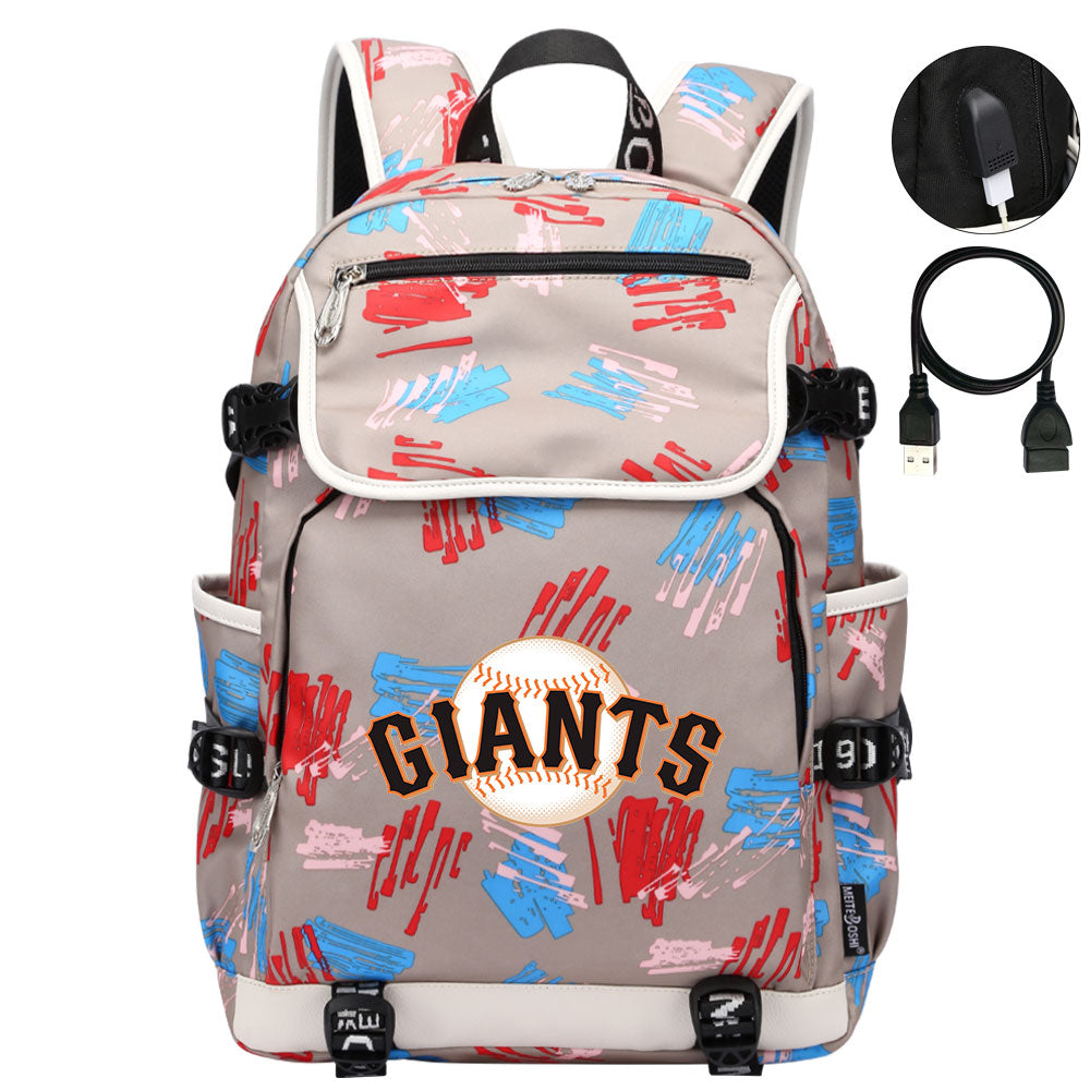 San Francisco Giants  Backpack School Notebook Travel Bags