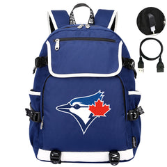 Toronto Blue Jays Backpack School Notebook Travel Bags