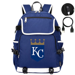 Kansas City Royals Backpack School Notebook Travel Bags