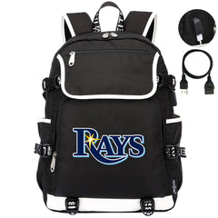 Tampa Bay Rays Backpack School Notebook Travel Bags