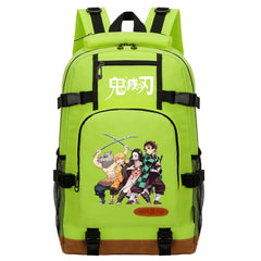 Demon Slayer Kimetsu No Yaiba Waterproof Backpack School Notebook Travel Bag