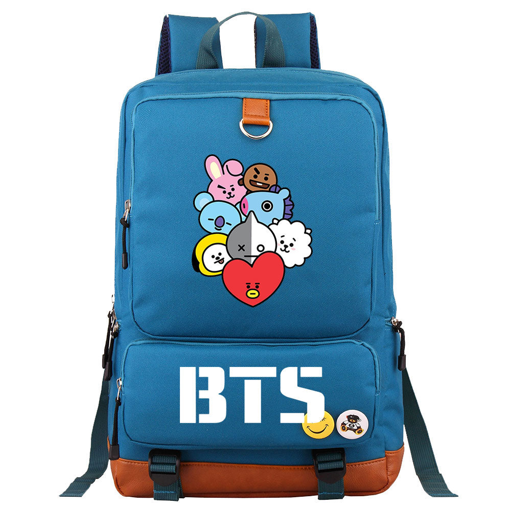 BTS Proof Backpack NoteBook Laptop School Bag