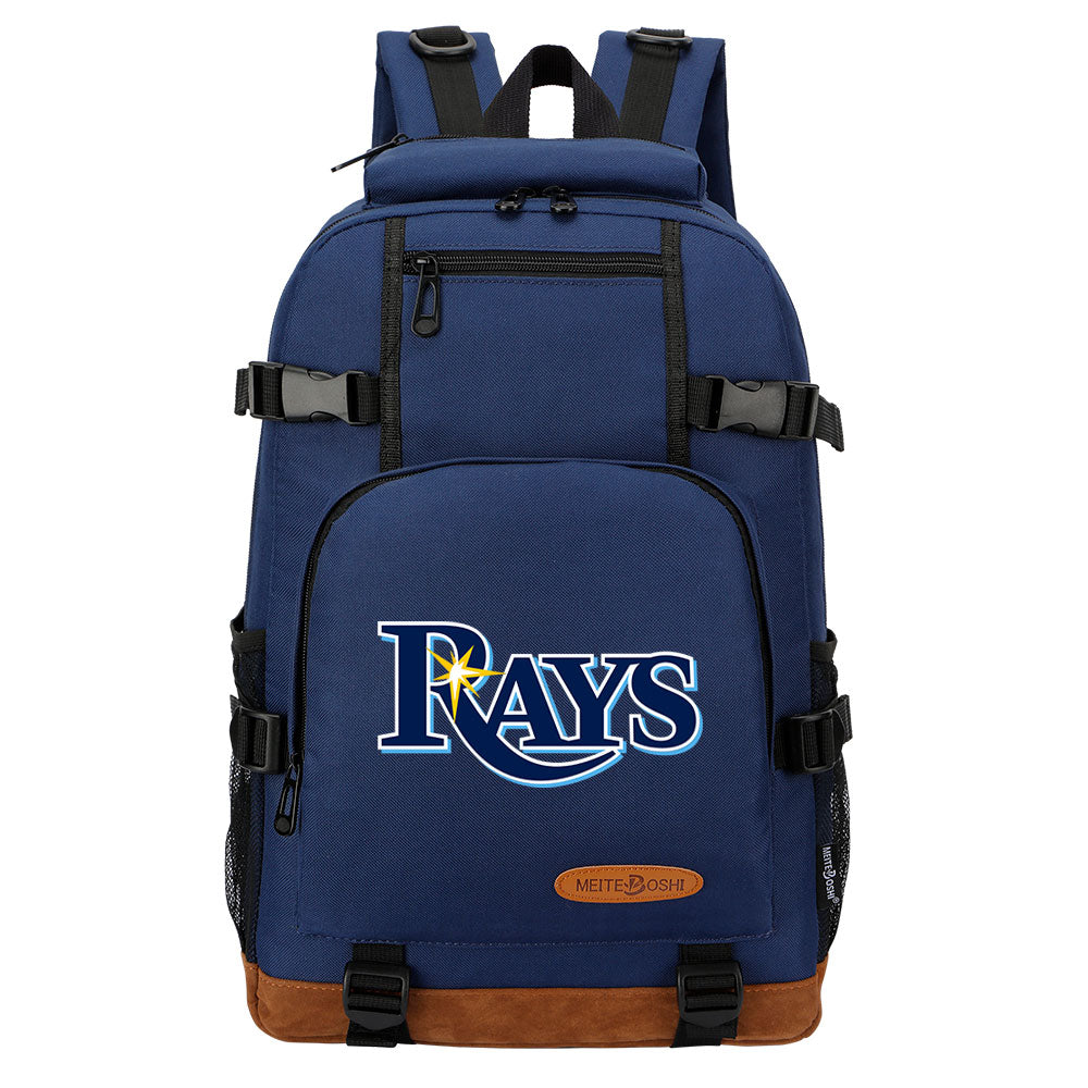 Tampa Bay Rays Waterproof Backpack School Notebook Travel Bag