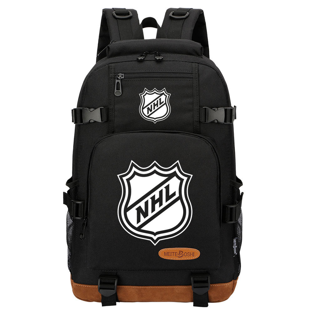 Hockey Team Waterproof Backpack School Notebook Travel Bag