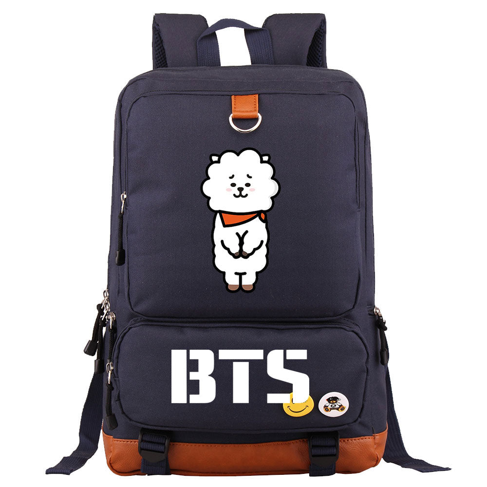 BTS RJ Proof Backpack NoteBook Laptop School Bag