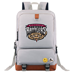Wisconsin Timber Rattlers Water Proof Backpack NoteBook Laptop School Bag