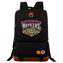 Wisconsin Timber Rattlers Water Proof Backpack NoteBook Laptop School Bag