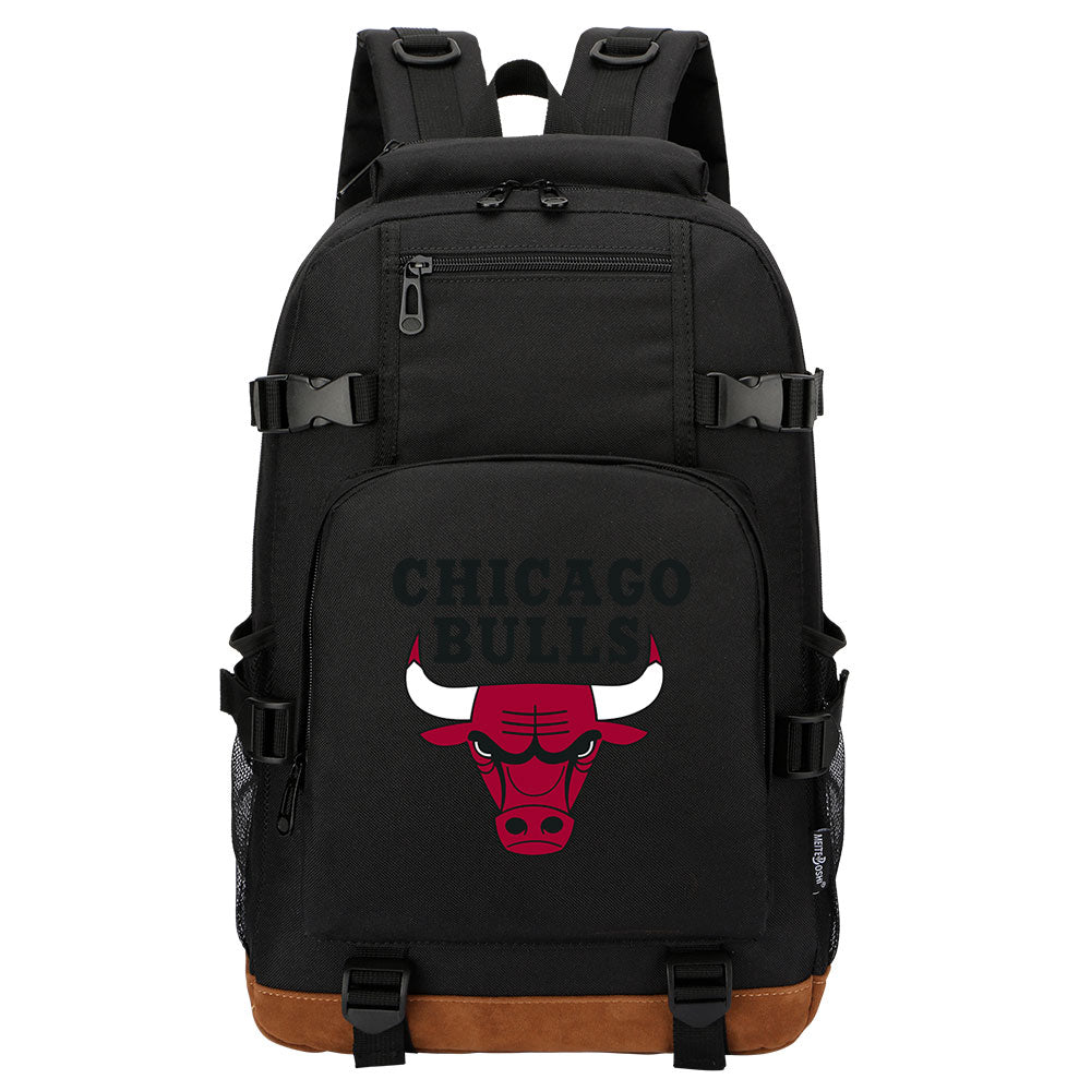 Chicago Bulls Waterproof Backpack School Notebook Travel Bag