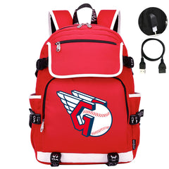 Cleveland Guardians Backpack School Notebook Travel Bags