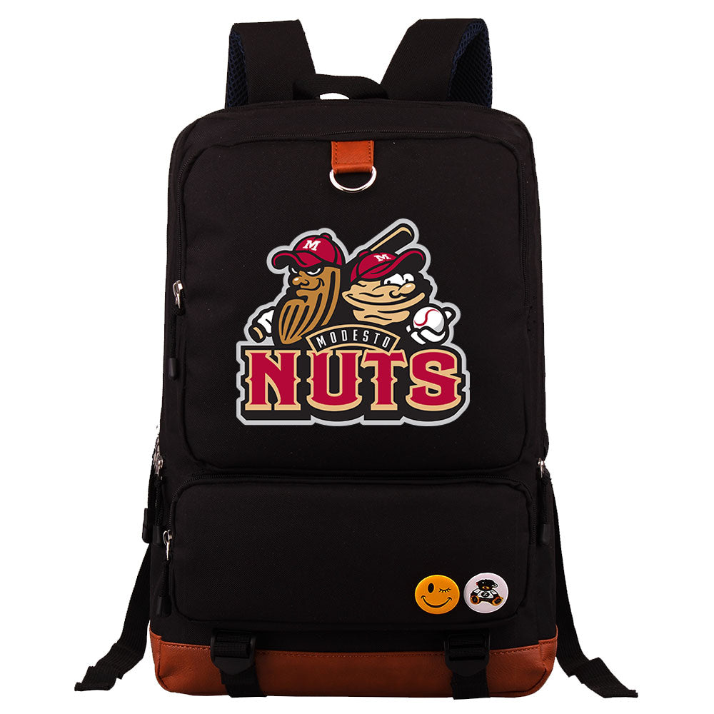Modesto Nuts Water Proof Backpack NoteBook Laptop School Bag