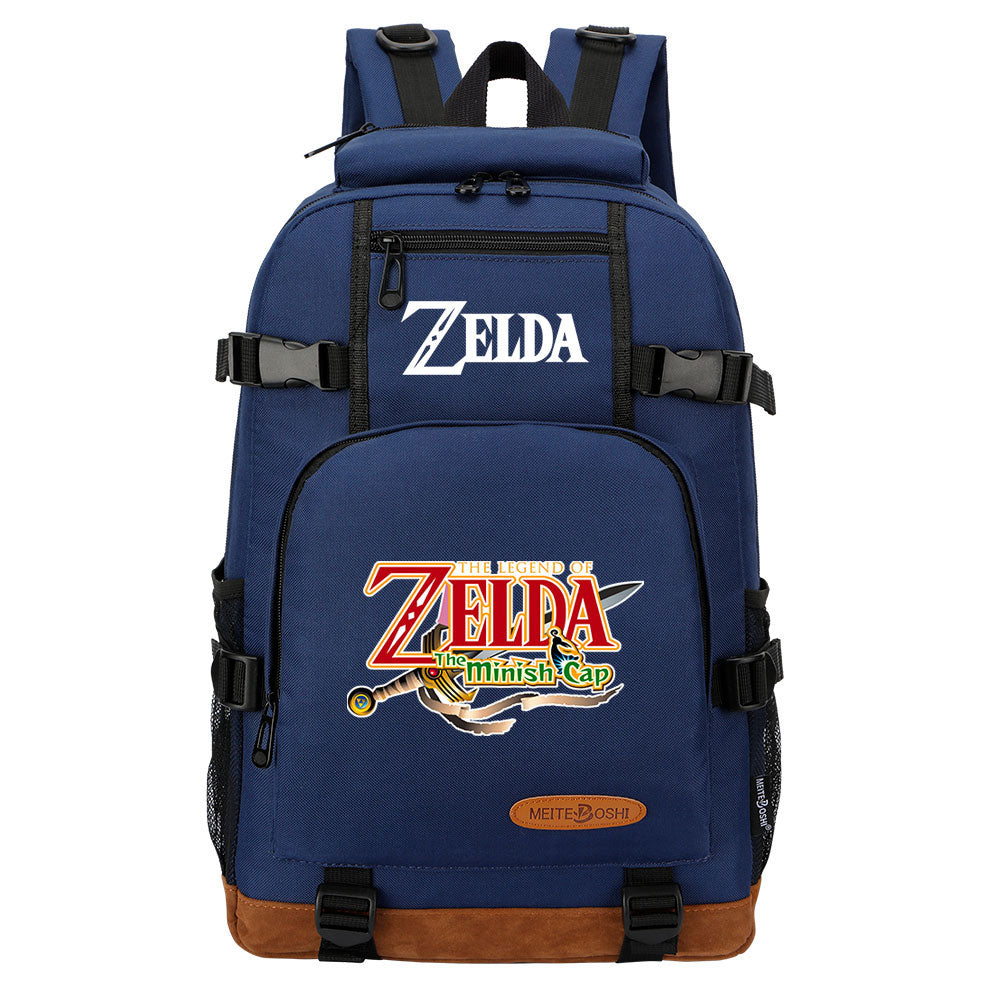 Zelda Waterproof Backpack School Notebook Travel Bag