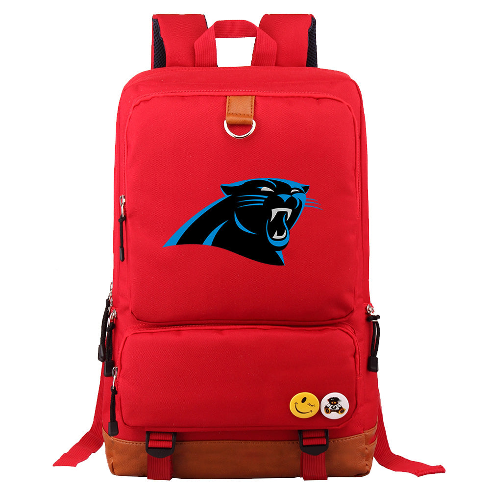 Carolina Panthers Football Team Rugby Proof Backpack NoteBook Laptop School Bag