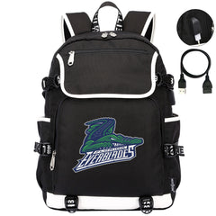 Florida Everblades Hockey League Backpack School Notebook Travel Bag