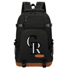 Colorado Rockies Waterproof Backpack School Notebook Travel Bag
