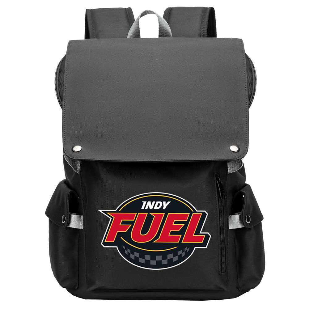 Indy Fuel Hockey Team School Backpack Oxford Laptop Bag