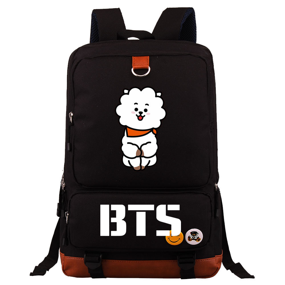 BTS RJ Proof Backpack NoteBook Laptop School Bag